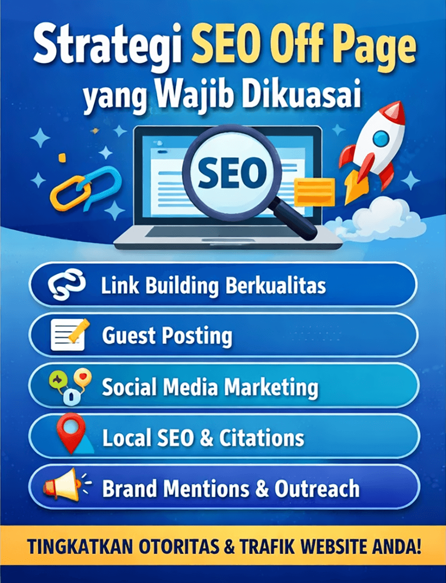 Strategi SEO Off Page yang Wajib Dikuasai